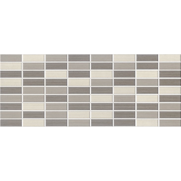 Mattonella domus beige + taupe + mosaico 