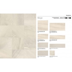 GEOSTONE BEIGE NAT/RET - formato 30x60 - Piemme Valentino