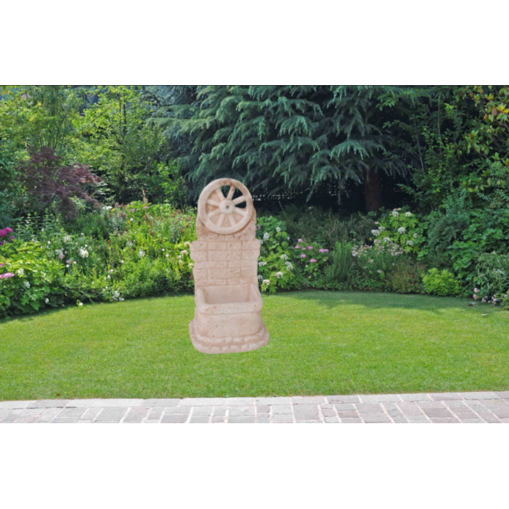 Fontana da giardino RUOTA