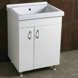 Lavatoio in ceramica Iseo 61x51 cm