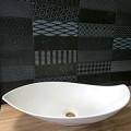 Lavabi d'appoggio in ceramica 