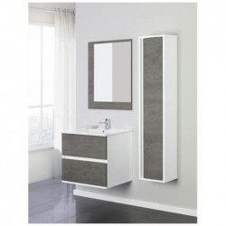 Mobile da bagno " FABULA 60 " grigio cemento