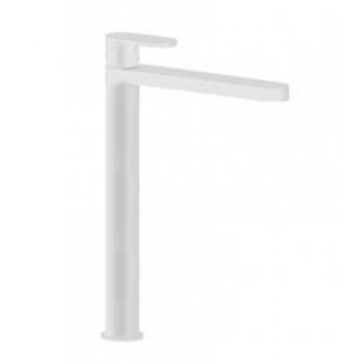 Miscelatore canna alta Tondo white 