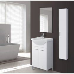 Mobile da bagno STELLA da 56 Bianco Laccato