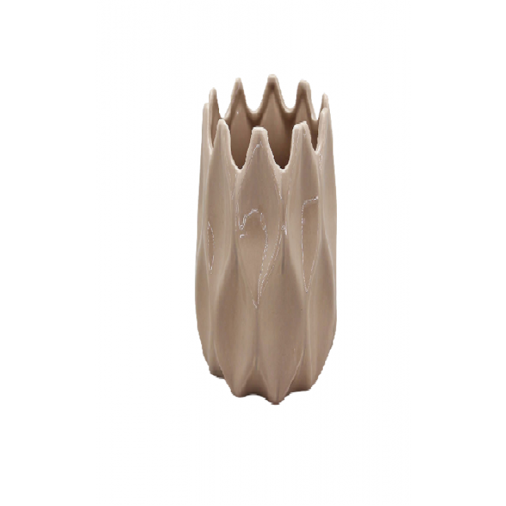 Vaso Rombo Tortora 12x20 Cm