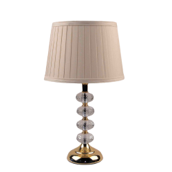 Lampada in cristallo oro 45x25 Cm