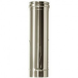 Canna fumaria da 200 - altezza 1 mt - acciaio inox