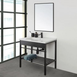 Mobile bagno Metallo Shabby 80 