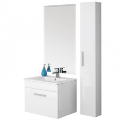 Mobile da bagno SHOW 60 Bianco lucido 